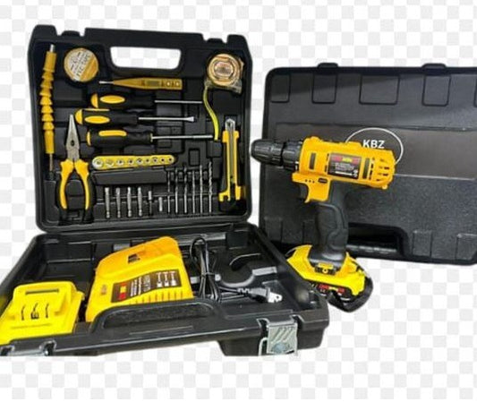 TALADRO INALÁMBRICO ESTILO DEWALT DE 48V 35 PIEZAS